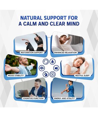 5-HTP & GABA Liquid Drops - L-Theanine Ashwagandha Black Pepper - Restore & Relax Sleep Well Support - Raspberry Flavor - 2.0 fl oz (60ml) 2 Fl Oz (Pack of 1) - Buy Online on GoSupps.com