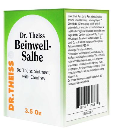 Dr. Theiss Beinwell Salbe (Ointment with Comfrey and vitamine E) 100g/3.5oz