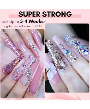 Makartt Nail Rhinestone Glue Gel 15ml - Super Adhesive Gel for Gems, Rhinestones, and Crystal Stones - Buy Online on GoSupps.com
