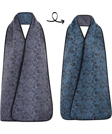 Reversible Adult Bib Scarf - Stylish & Dignified Clothing Protector | Washable & Reusable - Buy Online on GoSupps.com
