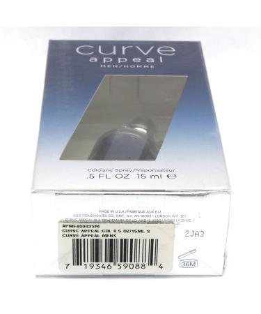 Curve Appeal Cologne for Men 0.5 Ounce - Buy Online on GoSupps.com