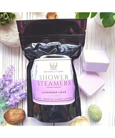 Lavender Love Aromatherapy shower bombs 2 oz tablets mini bath bombs gift set for women - Buy Online on GoSupps.com