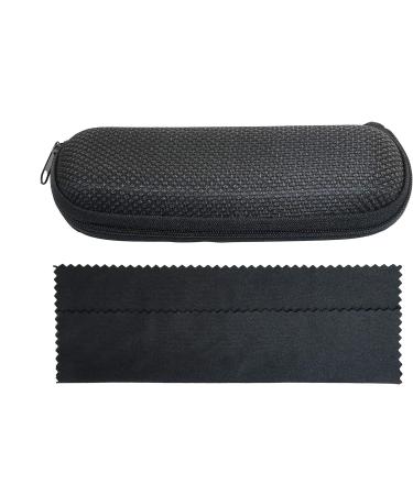 Eyekepper Retro Square Reading Glasses - Black +1.0 Plastic Frame with Metal Arms | Stylish & Comfortable | International Shipping - Buy Online on GoSupps.com