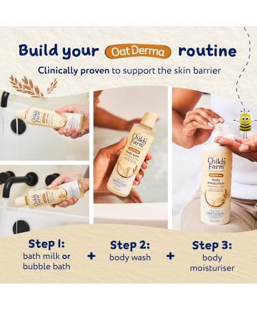 Childs Farm OatDerma Cr me hydratante pour le corps sans parfum apaisante peaux sensibles mollient b b enfants 500 ml - Buy Online on GoSupps.com