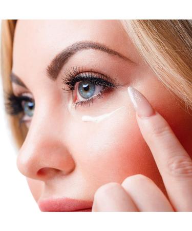 Naila Naturals Anti Aging Eye Cream - Organic Eye Firming & Wrinkle Cream for Dark Circles, Puffiness, and Bags - Made in USA - Buy Online on GoSupps.com