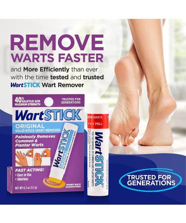WartStick Maximum Strength Salicylic Acid Solid-Stick Wart Remover 0.2 Oz - Buy Online on GoSupps.com