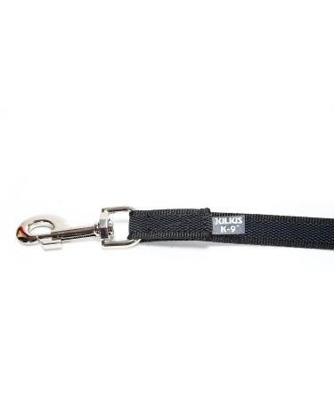 IDC Color & Gray Rubberized Dog Leash - 14mm x 5m with Loop | Durable Black-Gray Design | International Shipping Available - Buy Online on GoSupps.com