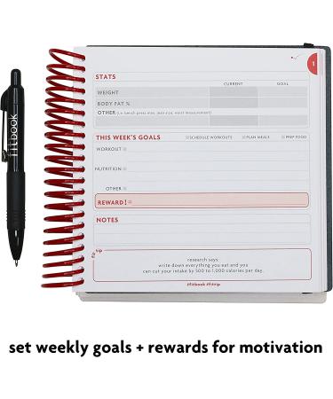 Fitlosophy Fitbook 12 weeks White - Buy Online on GoSupps.com