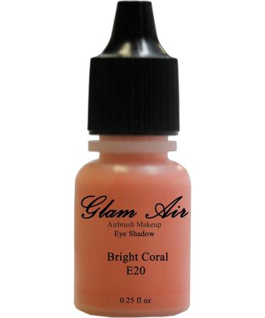 Glam Air Set of 2 Colors-Bright Coral & Sea Shell Airbrush Water-Based 0.25 Fl. Oz. Bottles of Eyeshadow - Buy Online on GoSupps.com