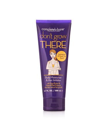 Completely Bare Don't Grow There Body Moisturizer & Hair Inhibitor 6.7 oz (6.7 Fl Oz (Pack of 1)) Don't Grow There 6.7 Fl Oz (Pack of 1)