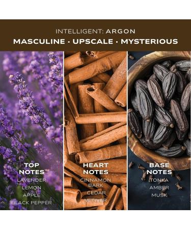 Intelligent Argon | Dark Aromatic and Tantalizing | Extrait de Parfum for Men | 3.4 Fl Oz (100 mL) - Buy Online on GoSupps.com