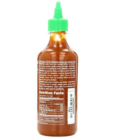 Sriracha Tuong Ot Hot Chili Sauce - 17 oz | Spicy Condiment for Heat Seekers - Buy Online on GoSupps.com