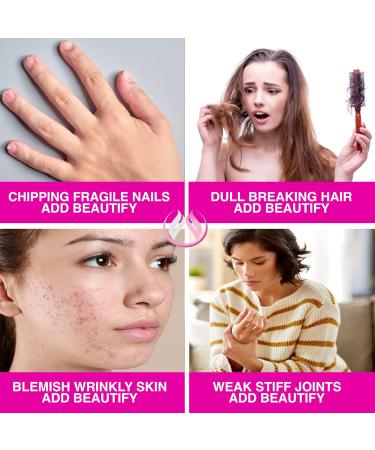 Collagen Pills - Beautify Multi Collagen Complex Capsules Type I II III V X | Extra Strength Hydrolyzed Collagen Peptides Supplements. Hair Skin Nails Vitamins 1800mg Collagen Capsules (1) - Buy Online on GoSupps.com