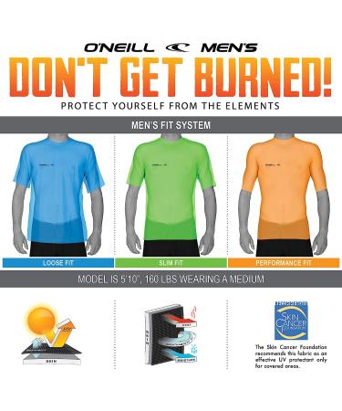 O'Neill Men's Hybrid Long Sleeve Sun Hoodie - Black | Size Large - Buy Online on GoSupps.com