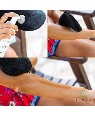 Skinerals Californium Self Tanner Mousse with Application Mitt - Natural Sunless Tanning Solution - Buy Online on GoSupps.com