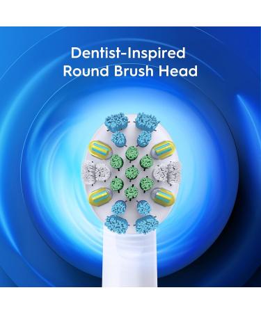 Oral-B Pro 400 Floss Action Vitality Electric Toothbrush with (2) Brush Heads Rechargeable Blue Floss Action Toothbrush - Buy Online on GoSupps.com