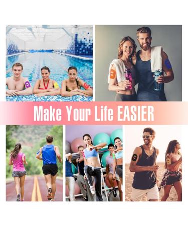 TrelaCo 160 Pcs Waterproof Adhesive Patches - Compatible with Omnipod & Continuous Glucose Monitors - Pre-Cut Protection Covers in 10 Colors - Lasts 10-14 Days - Buy Online on GoSupps.com