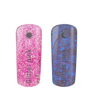 Buy Acrylic Effect Gel Tube 60G - Night Light Glitter Pink | International Shipping Available - Buy Online on GoSupps.com