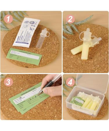 Haakaa Colostrum Collector Set - Reusable Silicone Breastfeeding Aid | 12 PK 0.1oz/4ml | Includes Clear Storage Cases & Cotton Wipes - Buy Online on GoSupps.com