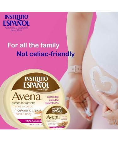 Instituto Espa ol Oatmeal Body Moisturizer | Scented Body Cream for Women Men | Treatment and Elasticity for Dry Chapped Skin | Ideal for the Whole Family | Travel Set 430 - Buy Online on GoSupps.com