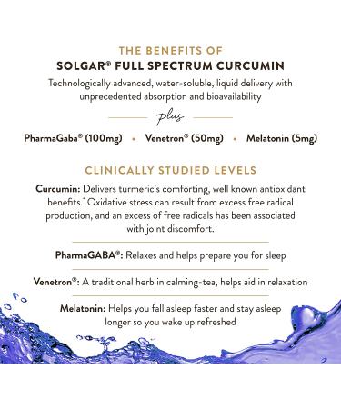 Buy Solgar Full Spectrum Curcumin Sleep Ease 60 Licaps - Enhance Sleep & Wellness - Buy Online on GoSupps.com