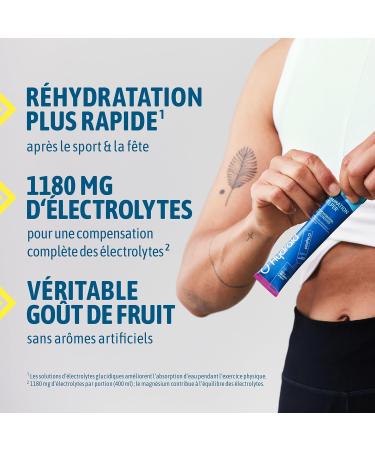 HYDRAID Hydration Helper BERRY Electrolyte Powder with 1118mg of Electrolytes for Sport and Rapid Recovery 25 sachets in Forest Berry flavour - Buy Online on GoSupps.com