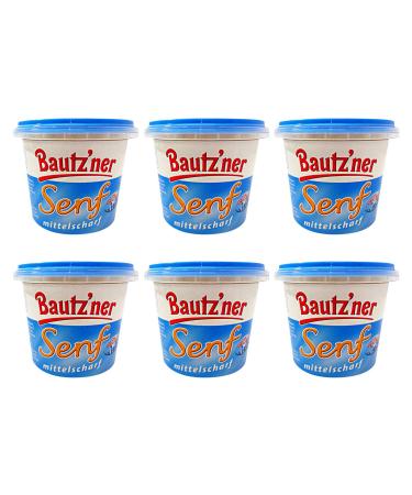 Bautzner Bautzner Set of 6 medium-pointed mustard cups in a cup (6 x 200 ml)