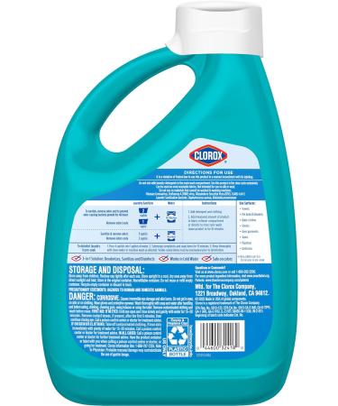 Clorox Laundry Sanitizer - Kills 99.9% of Odor-Causing Bacteria | 80 Fl Oz | Pack of 2 - International Shipping Available - Buy Online on GoSupps.com
