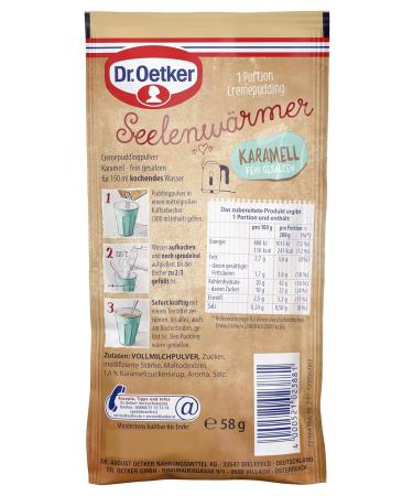 Dr. Oetker Soul Warmer - 14-Pack Cream Cup Pudding in Chocolate Vanilla & Caramel | Delicious International Shipping - Buy Online on GoSupps.com