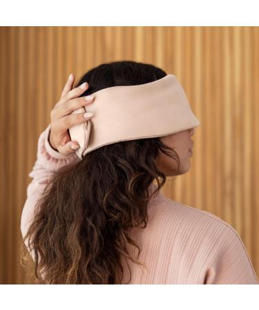 Baloo Silk Weighted Sleep Mask | Mulberry Silk Eye Mask | Sound-Muffling Blindfold for Deep Sleep | Relaxation & Tranquility with Rose Quartz Crystal - Buy Online on GoSupps.com