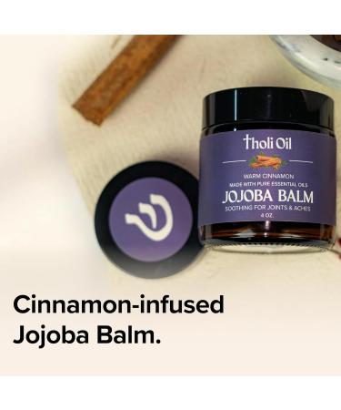 Plantar Fasciitis Relief Balm Jojoba Cream with Cinnamon Cassia Spikenard & Hyssop Soothes Heels Supports Joints & Skin Repair (4oz) 4 Ounce - Buy Online on GoSupps.com