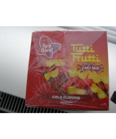  Red Band Red Band Cola Mix Pack of 48 mini tins of 15g fruit candies glass molds and bottles lozenges soft gums - Buy Online on GoSupps.com