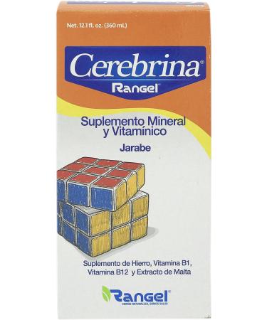 Vino Cerebrina Mineral and Vitamin Syrup - Rangel 12 OZ - Best Supplement for Health - Buy Online on GoSupps.com
