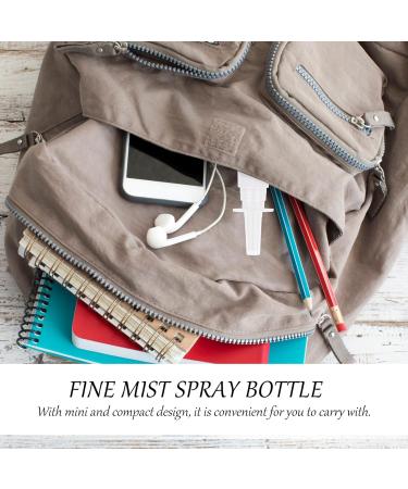 Healeved 10ML Nasals Spray Bottle - Set of 20 Refillable Mist Sprayers Versatile Travel Spray Bottle With Cover for Water Oils Skin Care Fine Mist Sprayers - Small Spray Bottle - Buy Online on GoSupps.com