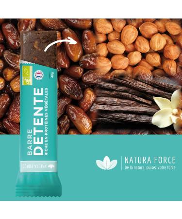 NATURA FORCE - Protein Bar - 40g - Pack of 24 - Rich in fiber and trace elements - 20% protein - Made in France - Buy Online on GoSupps.com