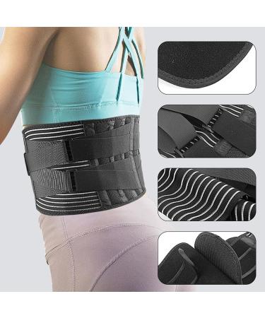 Lumbar Support Belt | Breathable Elastic Lower Back Guard Belt - Lower Back Support Brace For Weightlifting Sport Lumbar Supports For Women Men - Buy Online on GoSupps.com