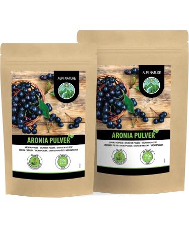 Aronia powder (250g) 100% natural ground aronia vegan lightly ground aronia berries of course without additives - Buy Online on GoSupps.com