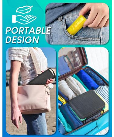 Monthly Pill Organizer & Cutter - 2x Daily Portable Weekly Bag Stickers for Medication Management - Buy Online on GoSupps.com