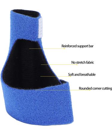 Baby Finger Guard Thumb Stabilizer XS - Breathable Velvet Fabric, Skin-Friendly Support Brace in Blue - Buy Online on GoSupps.com