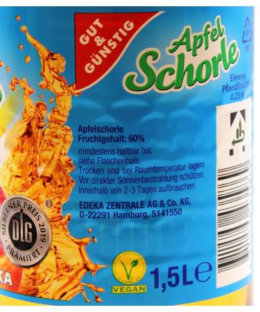 Buy Affordable Apple Spritzer - Pack of 6 (6 x 1.5L) | Disposable & International Shipping - Buy Online on GoSupps.com
