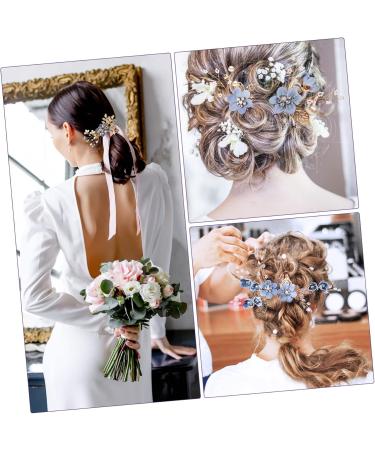 minkissy 10 Sets Bridal Headwear Rhinestone Hair Clips Wedding Tiara Rhinestone Barrettes Hair Clips for Wedding Bridal Hair Clips Wedding Hair Combs Pearl Tiara Hair Piece Miss Rhinestones - Buy Online on GoSupps.com