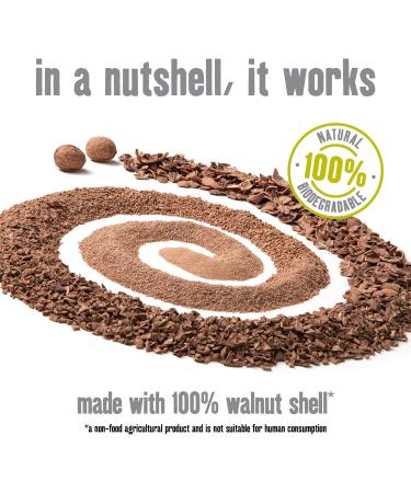 Nature's Calling Natural Walnut Cat Litter 12 kg Fast-Clumping 100% Biodegradable and Flushable Litter with Advanced Odour Control for Cats and Kittens Pack of 2 x 6 kg Bags 2 x 6kg - Buy Online on GoSupps.com