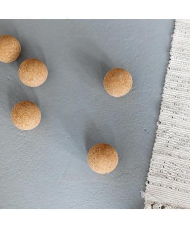 100% Cork Yoga Studio Massage Balls - Set of 3 Ideal for Relaxation & Pain Relief - Buy Online on GoSupps.com