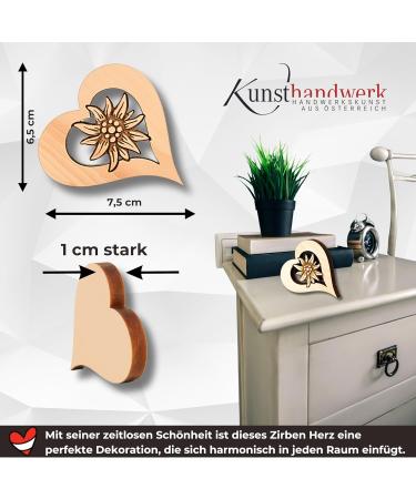 Zirbenherz Mini - Premium Edelweiss Packaging | International Shipping Available - Buy Online on GoSupps.com