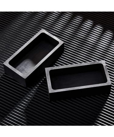 2-Piece Graphite Ingot Mould for Gold Silver Metal Casting | 4 x 2 x 1 Inch Crucible Mould for Melting and Refining Aluminum Copper Brass - Buy Online on GoSupps.com