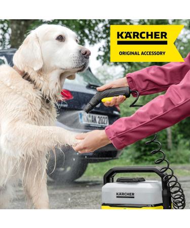 K rcher OC 3 Pet Accessory Box - Cone Jet Nozzle Fur Cleaning Brush & Towel - Perfect for Pet Care - International Shipping Available - Buy Online on GoSupps.com