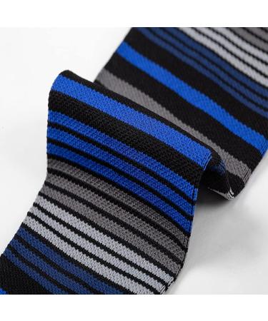 Compression Socks 15-25 mmHg for Women & Men - 4 Pairs, Ideal for Nurses, Youth, Running & Travel - Stripe, S-M - Buy Online on GoSupps.com