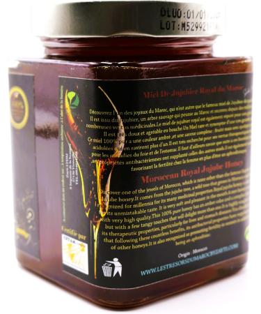 zayti Jujube honey from Morocco Real Sidr Maliky Strengthens the immune system 900 g naturally raw and pure energetic tone - Buy Online on GoSupps.com