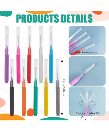 NICENEEDED 20PCS Micro Eyebrow Brush Set - Eyebrow Spoolie & Lamination Tools for Eyelash Extensions - International Shipping Available - Buy Online on GoSupps.com