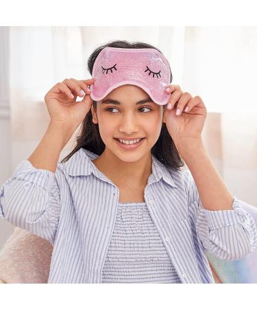 Rainbow Bright Bath Set for Teens and Girls - Shower and Spa Kit with Hair Towel Wrap, Brush, Eye Mask, Headband, and Loofah - Buy Online on GoSupps.com